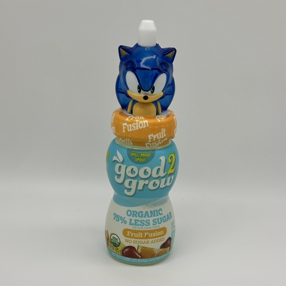 Sonic Hedge Hog Clear Good 2 Grow Juice New Sealed Fruit Fusion Organic 6oz